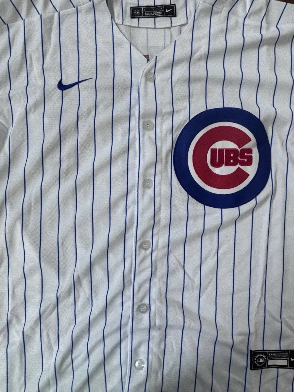 Chicago Cubs Pete Crow-Armstrong White Home Jersey MLB Adult Large NWT
